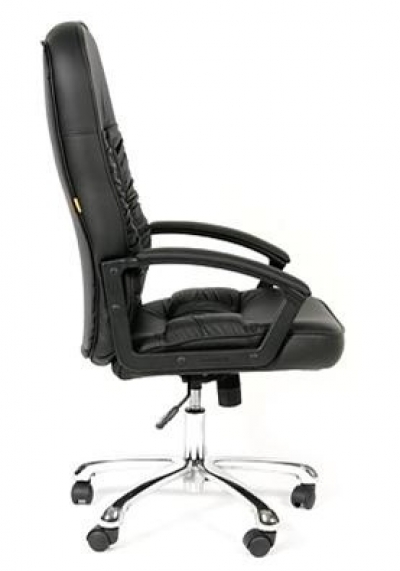 Кресло руководителя кожа Buffalo / Экопремиум / ткань CH-418